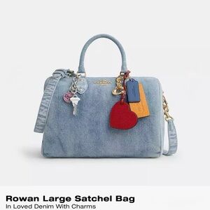 Coach Rowan LARGE Satchel Bag - NWT